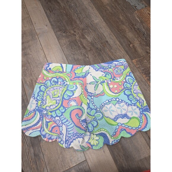 EUC! Lilly Pulitzer Conch Republic Buttercup Shorts 4 B13 - Picture 2 of 10